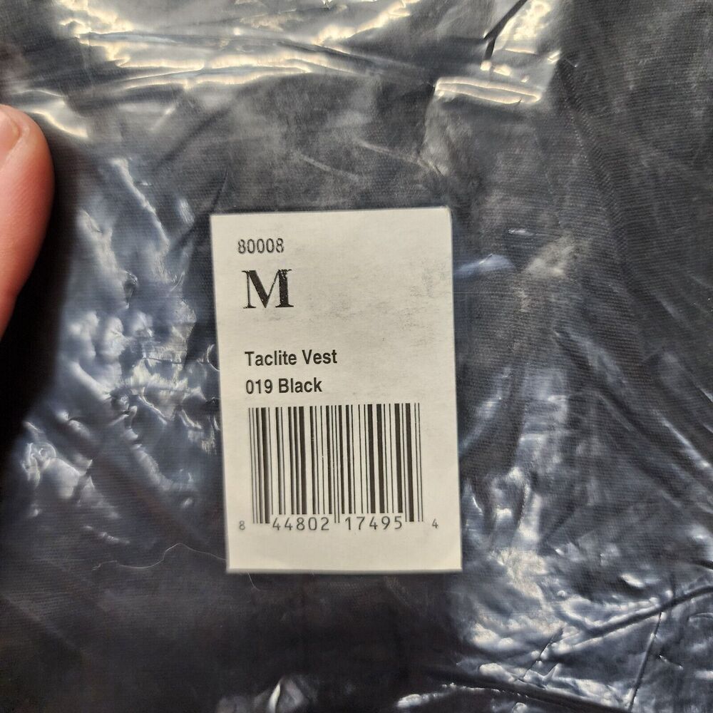 5.11 TACTICAL TACLITE PRO New Mens Sz Medium Black Zip Multi Pocket Hunting Vest - Picture 6 of 6
